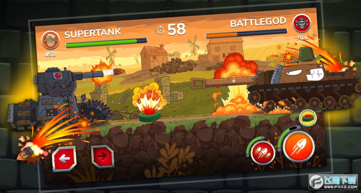 手机版免费坦克游戏免费经典90坦克大战