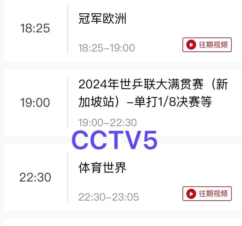 cctv5在线观看手机版cctv5在线直播cctv5现场直播-第2张图片-太平洋在线下载